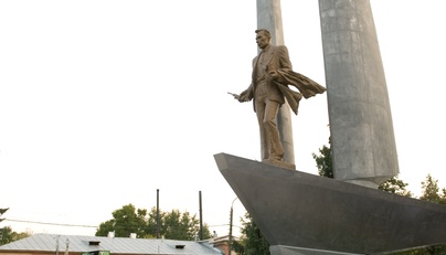 Alekseev’s R.E. opening of the monument